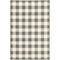 Homeroots 9 x 13 ft. Gray & Ivory Gingham Indoor & Outdoor Area Rug 389530 - alternate 4